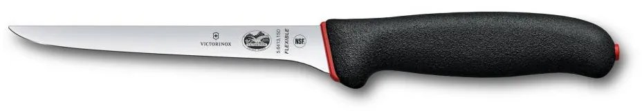 Victorinox - Kuchynský vykosťovací nôž DUAL GRIP 15 cm čierny