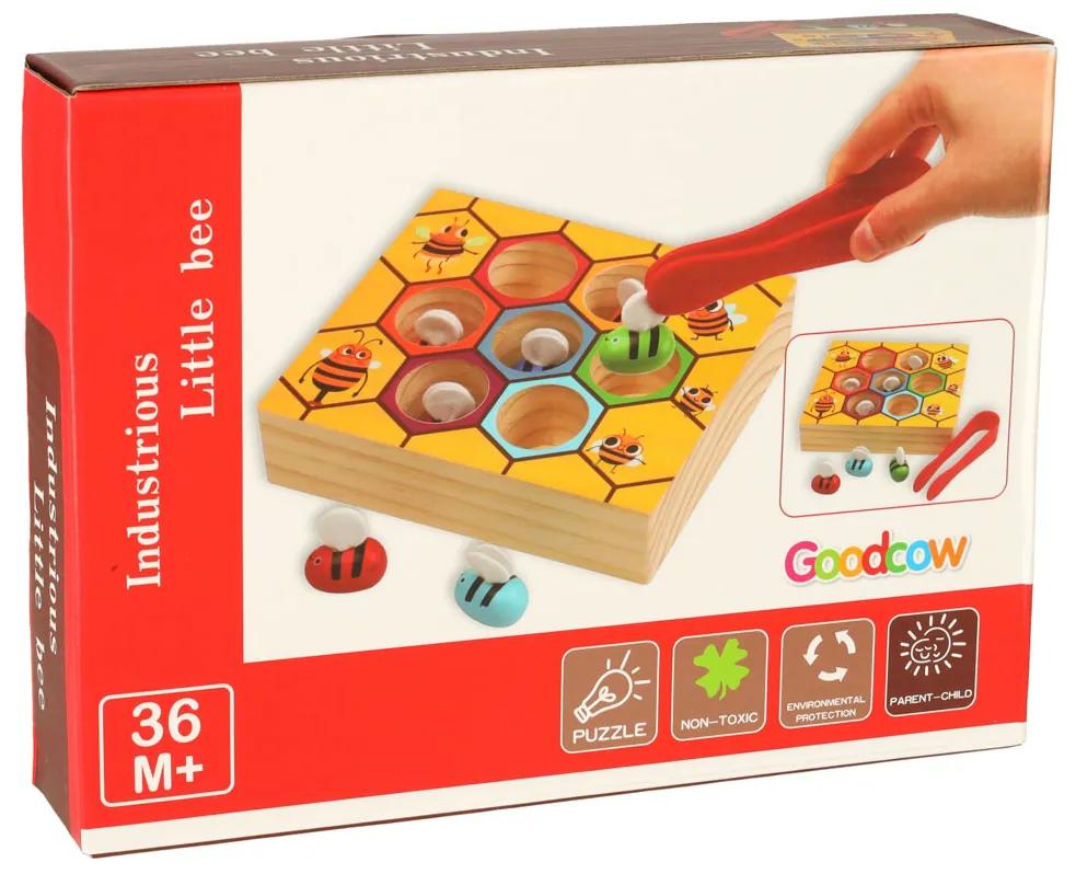 KIK Montessori včely voštiny vzdelávacia hra