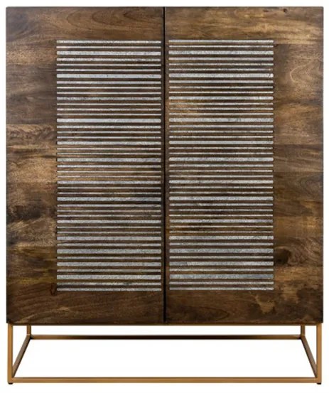 Onyx komoda 100 cm hnedá