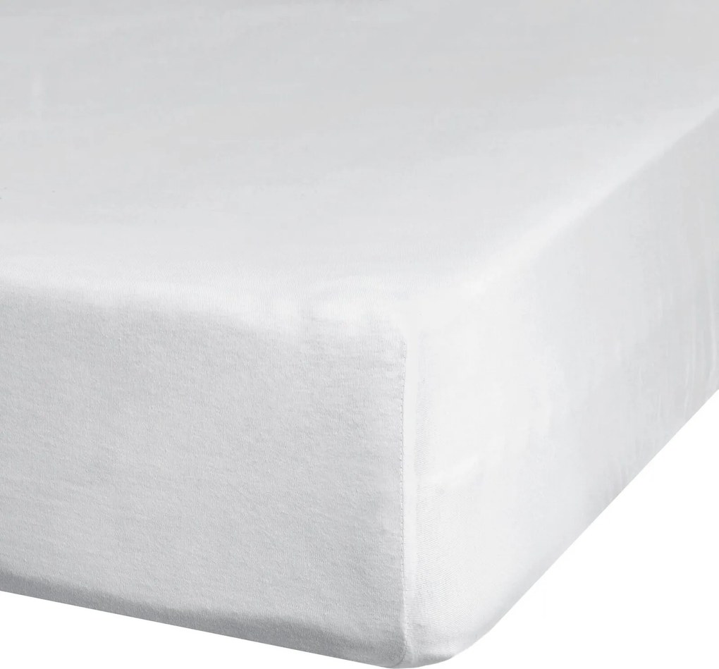 JERSEY PRESTIERADLO JERSEY3 200X220 CM BIELE