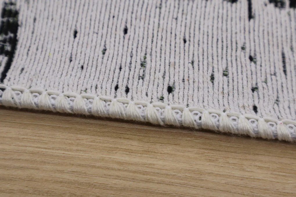 Praktik home, TRHÁK: Kusový koberec Natur Morava, 120x170, čiernobiela, chodba / predsieň