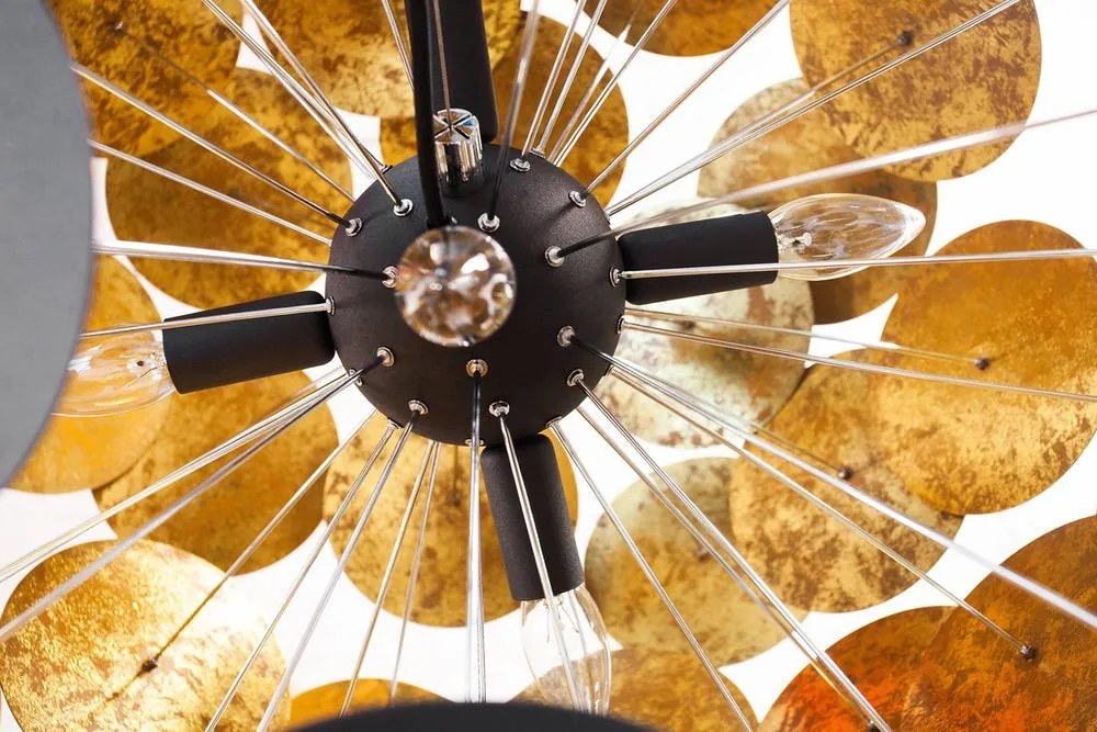Lampa Sunshine čierna