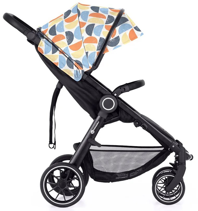 PETITE&MARS kočík Street+ RWS black + strieška limited 100 retro