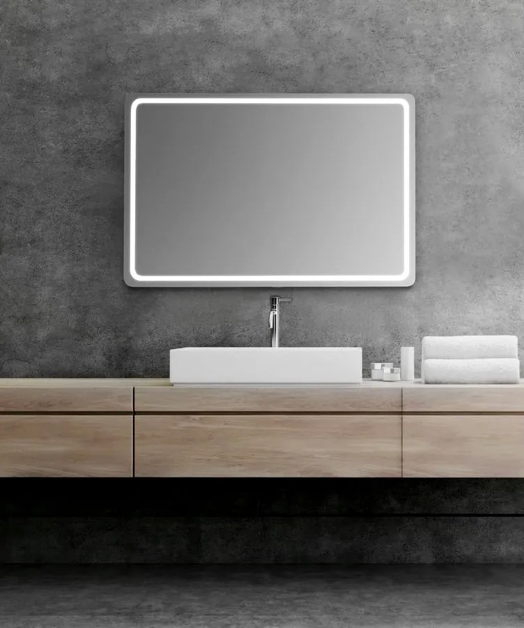 Sapho Sapho, NYX LED podsvietené zrkadlo 500x700mm, NY050