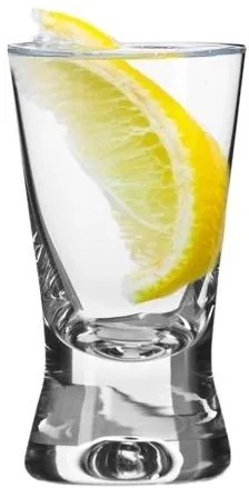 KROSNO Basic poháriky na likér/vodku 25 ml, 6 ks