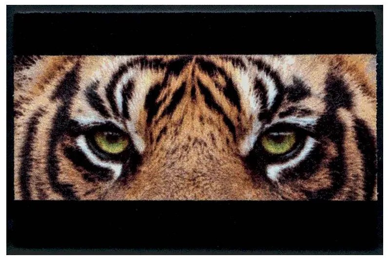 Premium rohožka- zvieratá - tigrie oči (Vyberte veľkosť: 100*70)