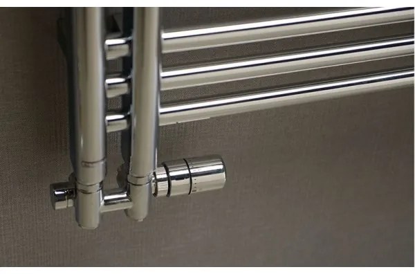 Sapho - Kúpeľňový radiátor DORLION 378W/230V 50x120 cm lesklý chróm