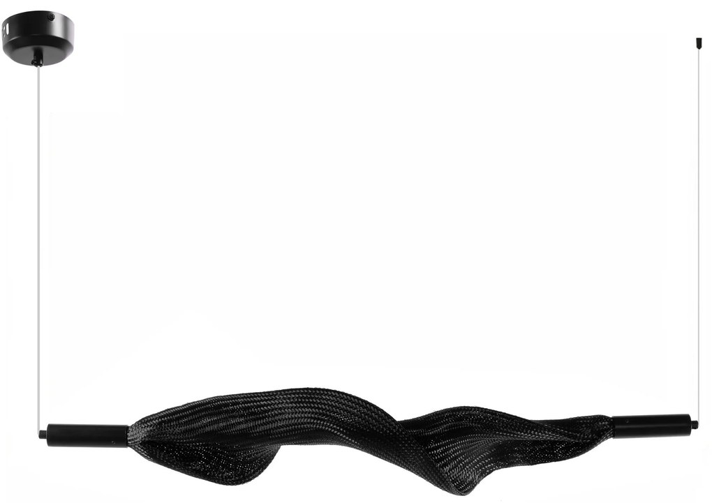 Toolight Toolight, LED stropné svietidlo APP1446-CP, čierna, OSW-07686