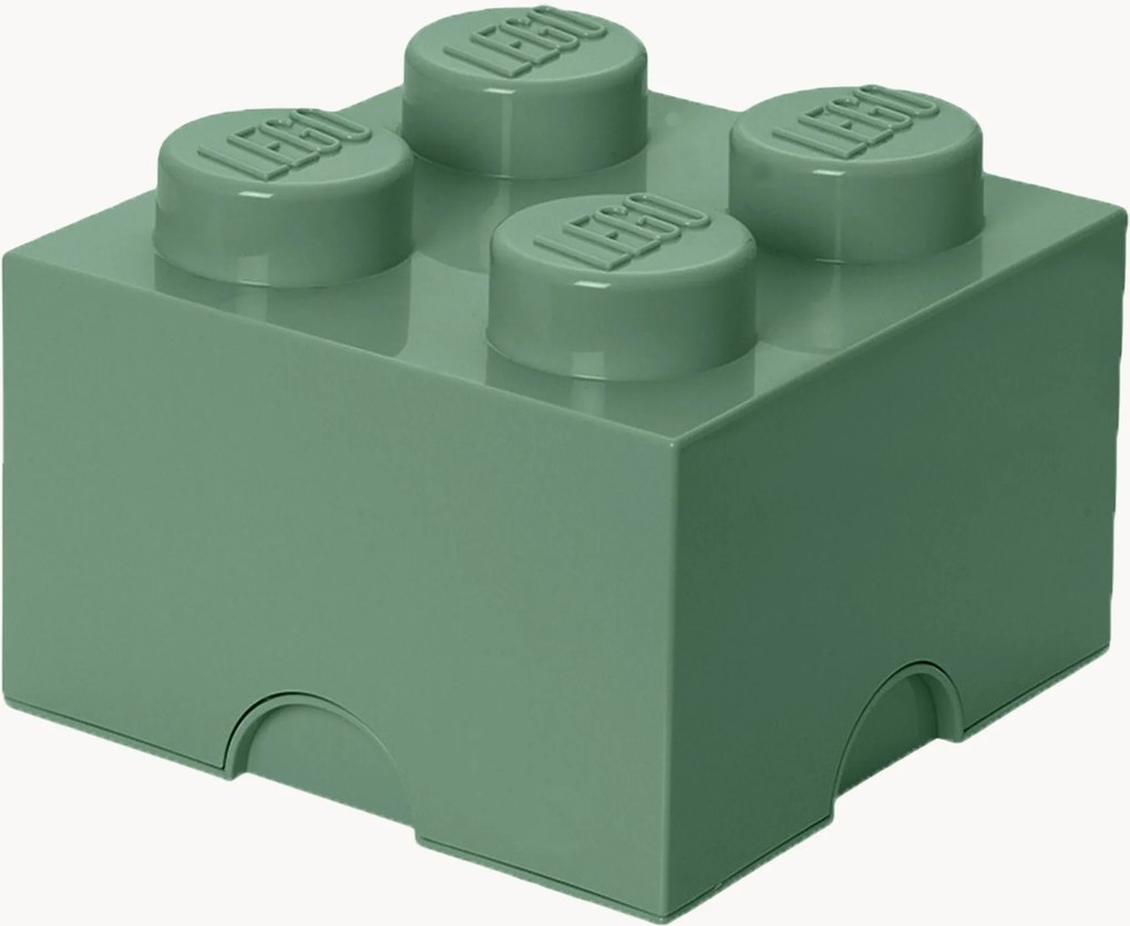 LEGO úložná detská škatuľa Brick, 4 gombíky