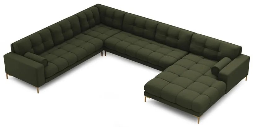 Zelená rohová pohovka (ľavý roh) Bali – Cosmopolitan Design