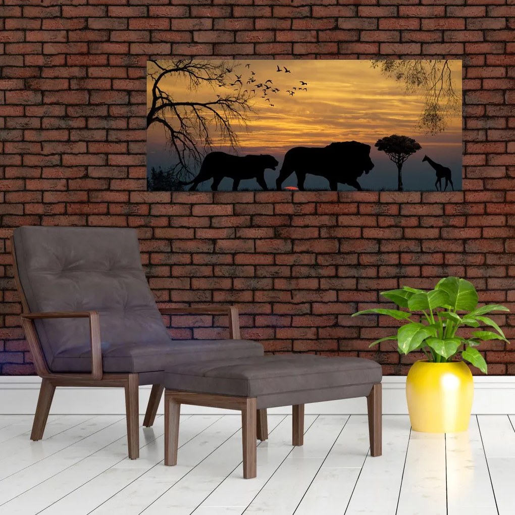 Obraz Safari (120x50 cm)