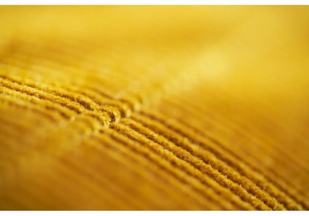 Tmavožltá rohová pohovka Sigge - Sits