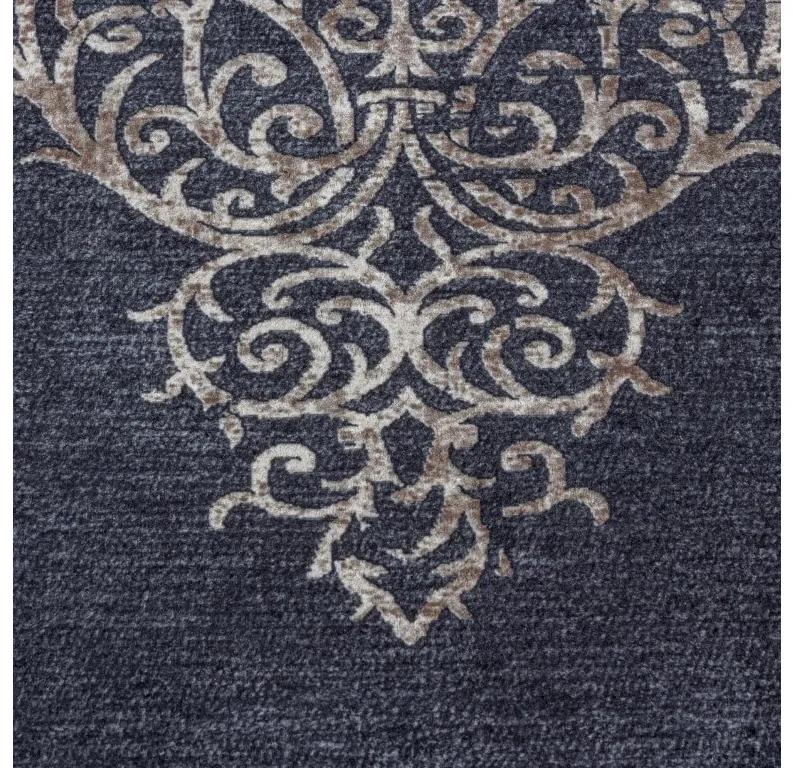 Ayyildiz Kusový koberec FIESTA 4303, Čierna Rozmer koberca: 160 x 230 cm