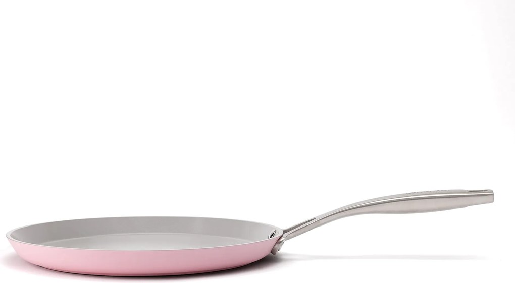 Elmich Nepriľnavá keramická panvica na palacinky Zen Ø 26 cm – ružová
