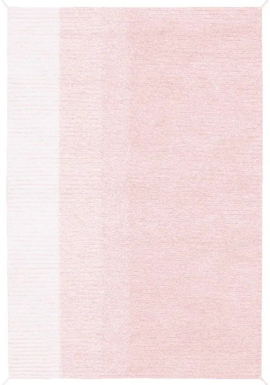 Svetloružový bavlnený koberec 120x160 cm Gelato Pink – Lorena Canals