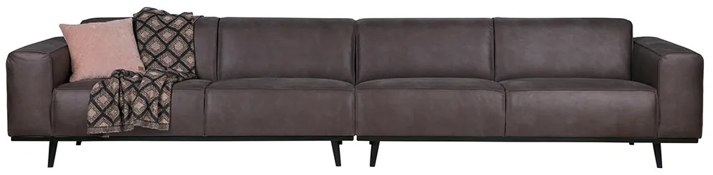 BePureHome Statement XL 372 cm veľká sedacia súprava - Čierna
