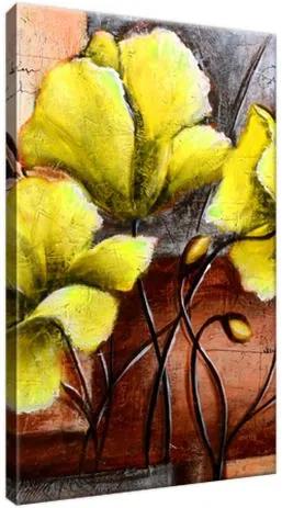 Obraz na plátne Nádherný žltý Vlčí mak 20x30cm 1499A_1S