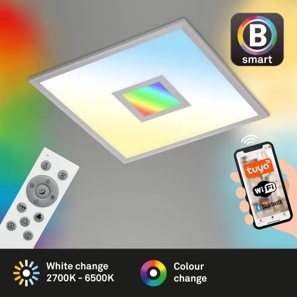 Brilo -LED RGB Stmievateľné stropné svietidlo CENTRO LED/24W/230V Wi-Fi Tuya + DO