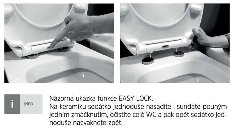Mereo Mereo, WC sedátko samozatváracie SLIM, MER-CSS113S