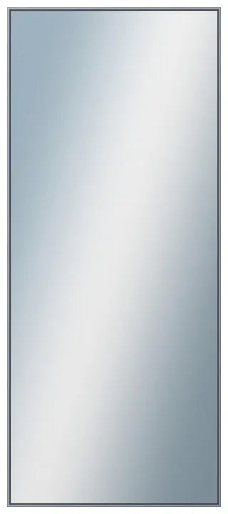 DANTIK - Zrkadlo v rámu, rozmer s rámom 60x140 cm z lišty Hliník platina (7002019)