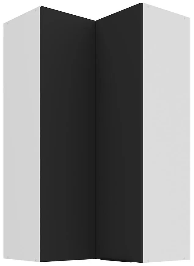 Kuchynská skrinka Aria-Bl/Wh Anti Fingerprint 60x60 Gn-108 2f (90°)