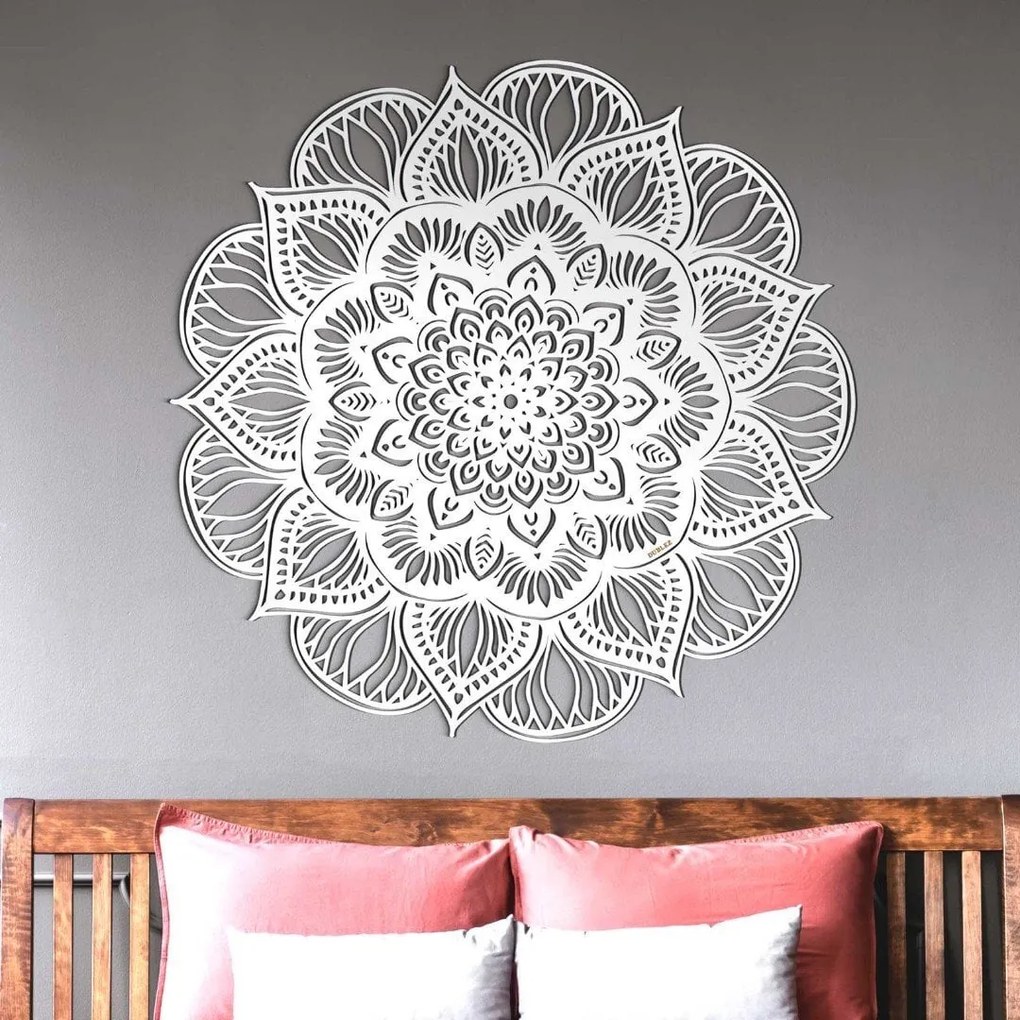 DUBLEZ | Vyrezávaná 3D Mandala - lotosový kvet