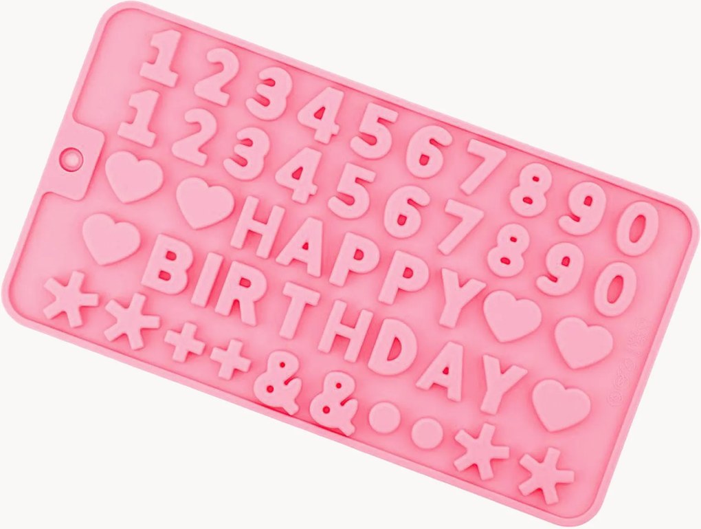 Silikónová forma Happy Birthday