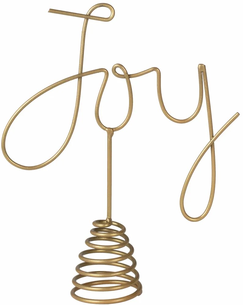 Vianočná ozdoba GOLD JOY 21 cm, zlatá