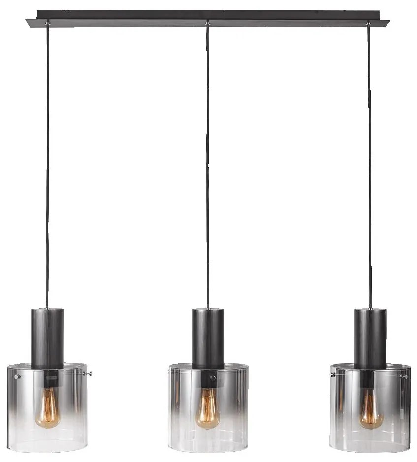 Luxera 64414 - Luster na lanku MOXIE 3xE27/60W/230V