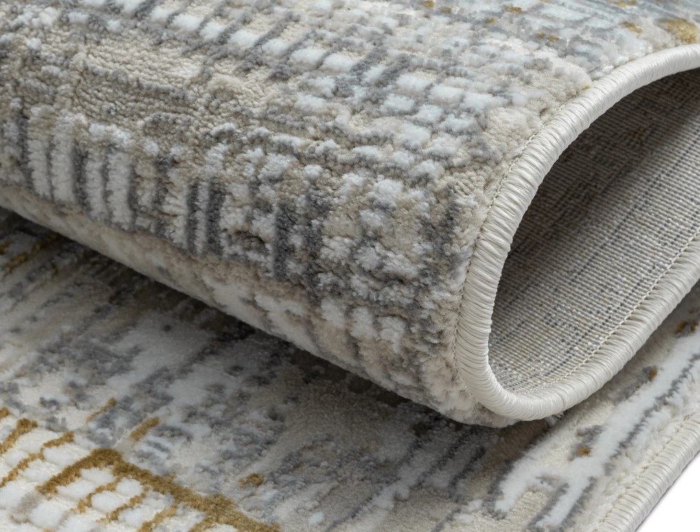 My Flair, Kusový koberec My Taste creme, 200x290, šedá, chodba / predsieň