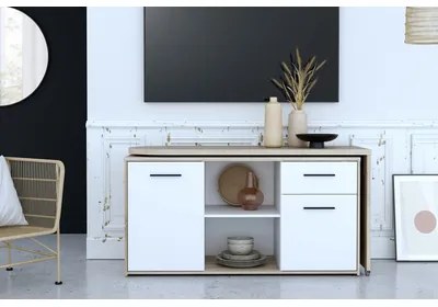 Komoda ALIKLIA s rozkladacou vrchnou doskou