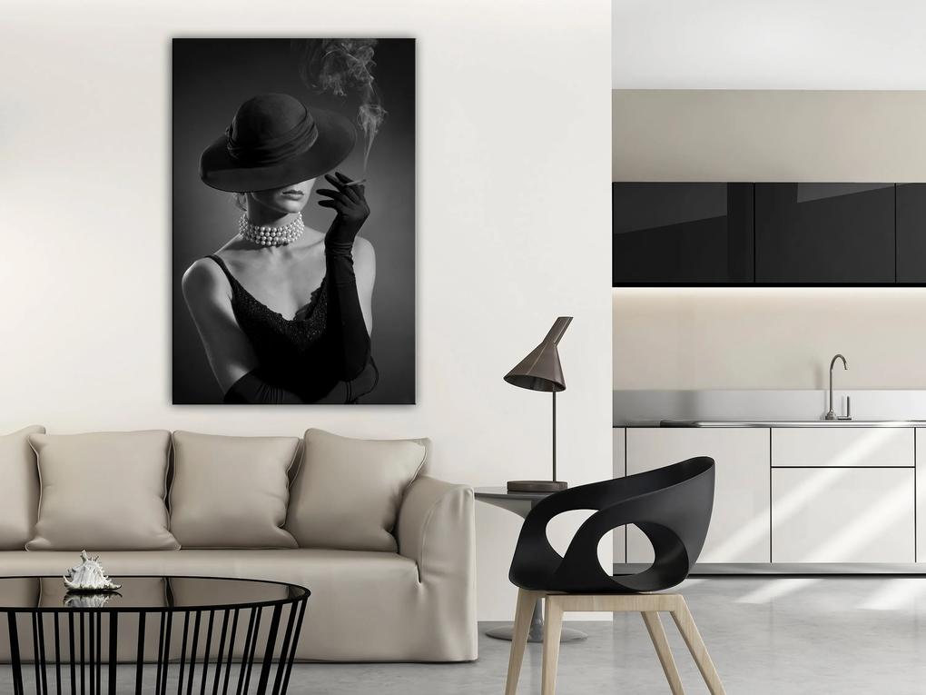Artgeist Obraz - Black Elegance (1 Part) Vertical Veľkosť: 20x30, Verzia: Na talianskom plátne