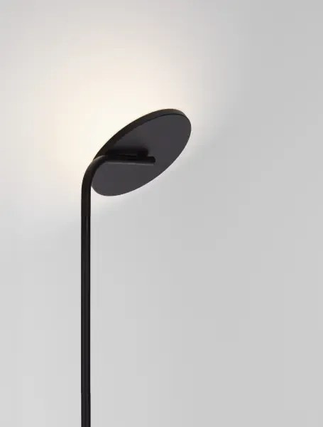 LED čierna stojaca lampa Sinkro 2