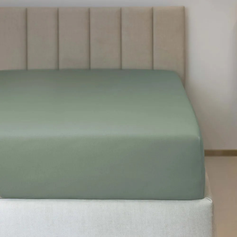 Polášek Jersey plachta s elastanom - Modrá | 90 x 200 cm