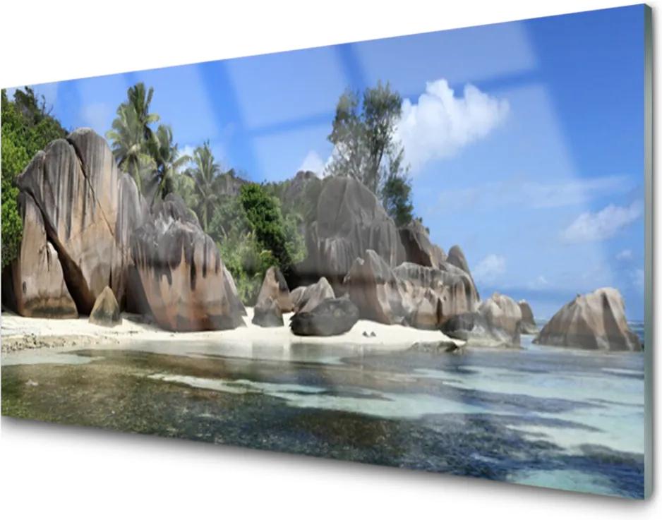 Obraz na akrylátovom skle Skala More Príroda