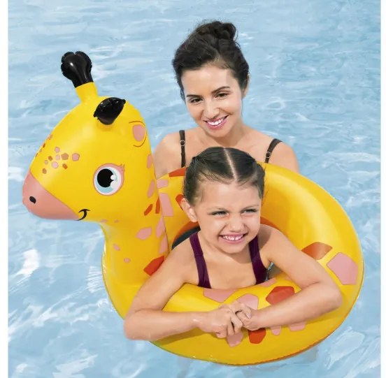 Nafukovacie koleso Bestway 36464 žirafka 68 cm