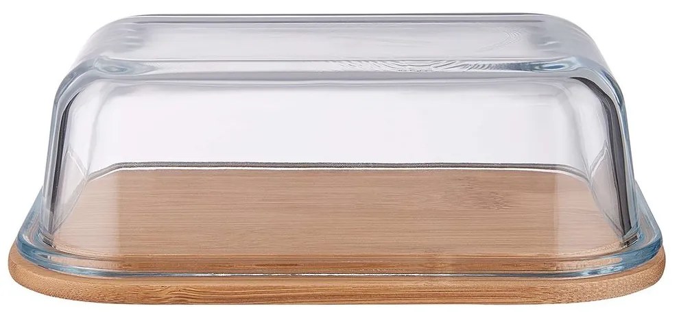 BAMBOO Dóza na maslo so skleneným vekom