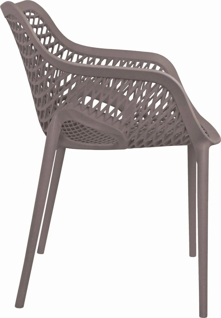 Jedálenská stolička CHERIE - šedá