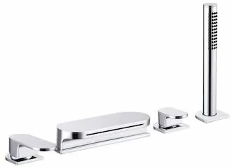 Vaňová batéria Ravak Chrome so sprchovacím setom chróm CR025.00 X070073
