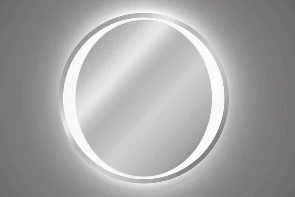 Comad Závesné zrkadlo s LED osvetlením Aurelia ⌀60 cm