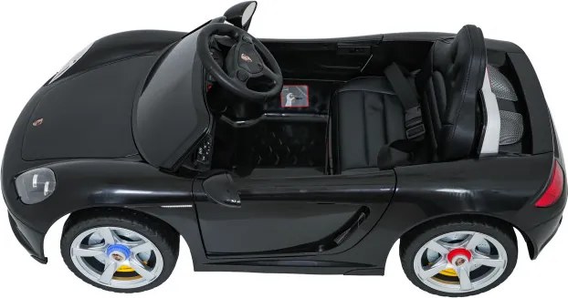 Elektrické autíčko Porsche 911 Carrera čierne