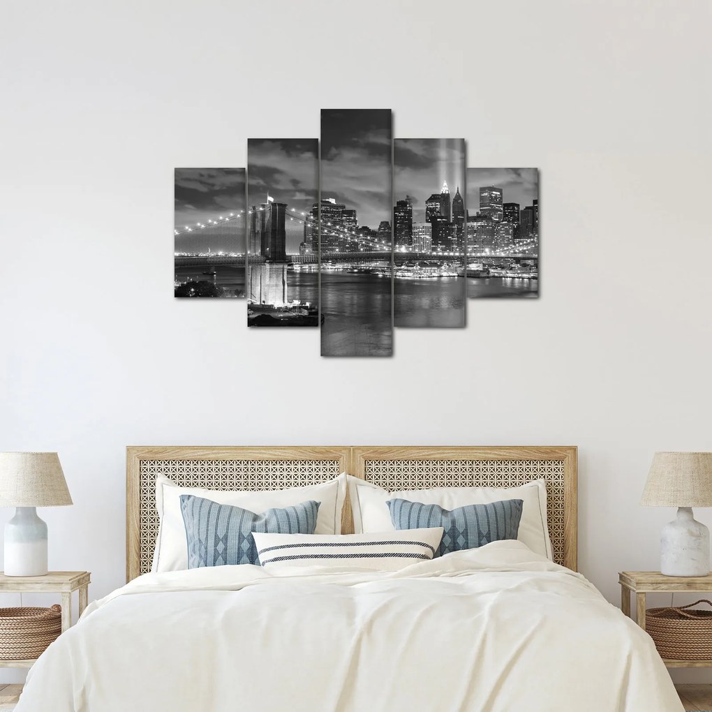 Obraz - Brooklynský most (150x105 cm)