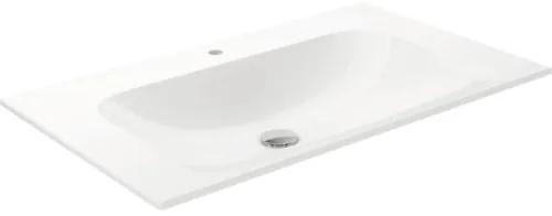 Umývadlo na skrinku KEUCO X-Line sanitárna keramika biela 80,5 x 49,4 x 12,8 cm 33160318001