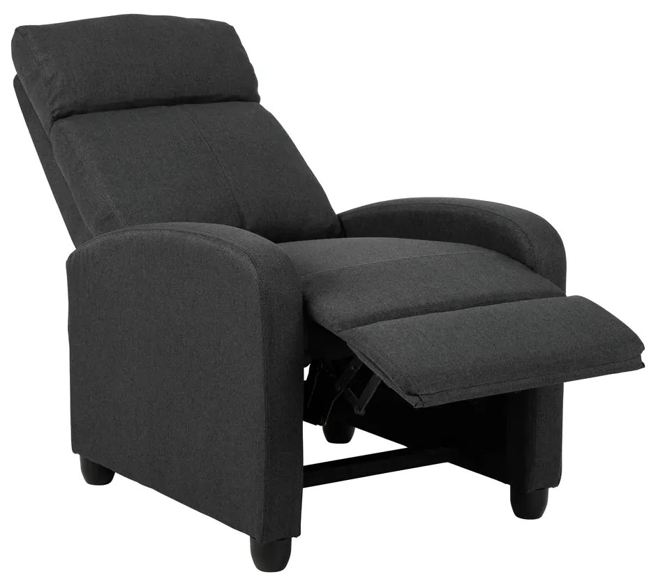 Polohovací relaxační křeslo Siom černé