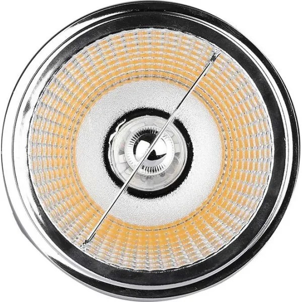 LED Podhľadové bodové svietidlo LED/20W/230V 6400K pr. 11 cm lesklý chróm
