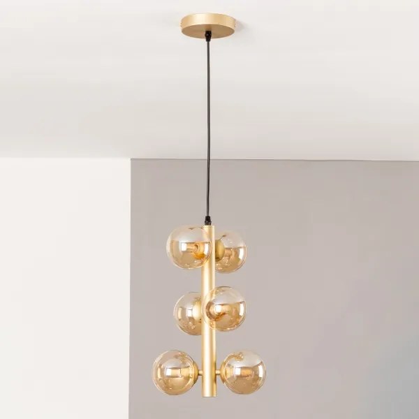 Brilagi - LED Luster na lanku MILLA 6xG9/3W/230V zlatá