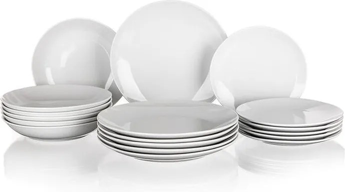 Porcelánová jedálenská súprava tanierov MARION 18 ks