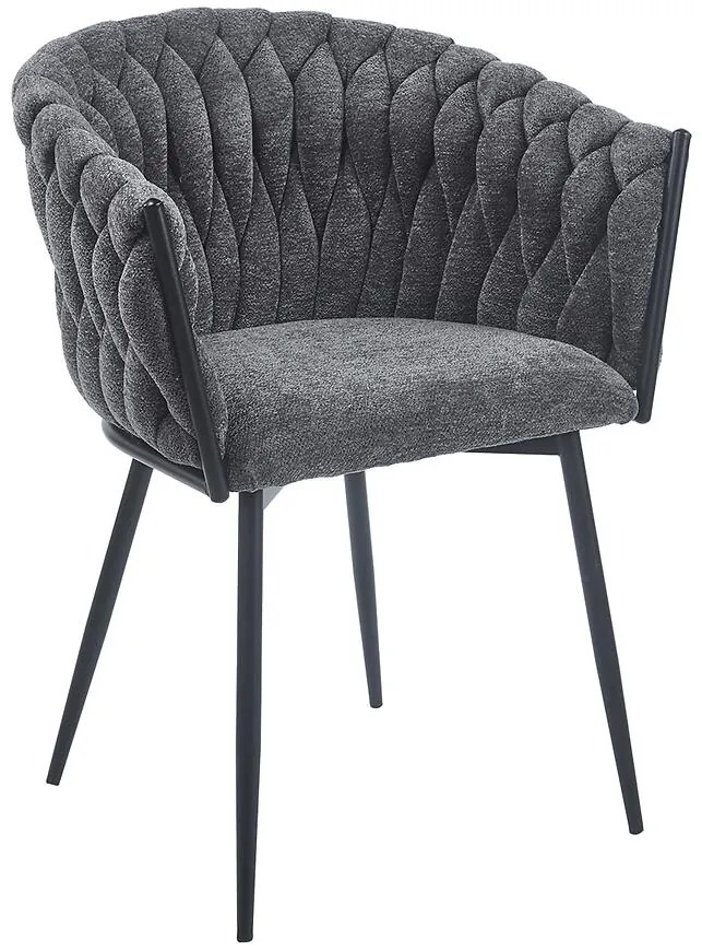 Stolička Asti Raven-15 Tmavosivá