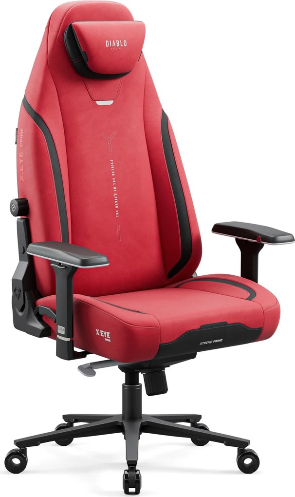 Červené herné kreslo Diablo X.Eye Prime, Normal Size, Bloody Mary