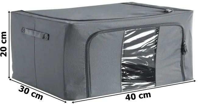 Set dvoch organizérov PARKER sivý (2 ks)